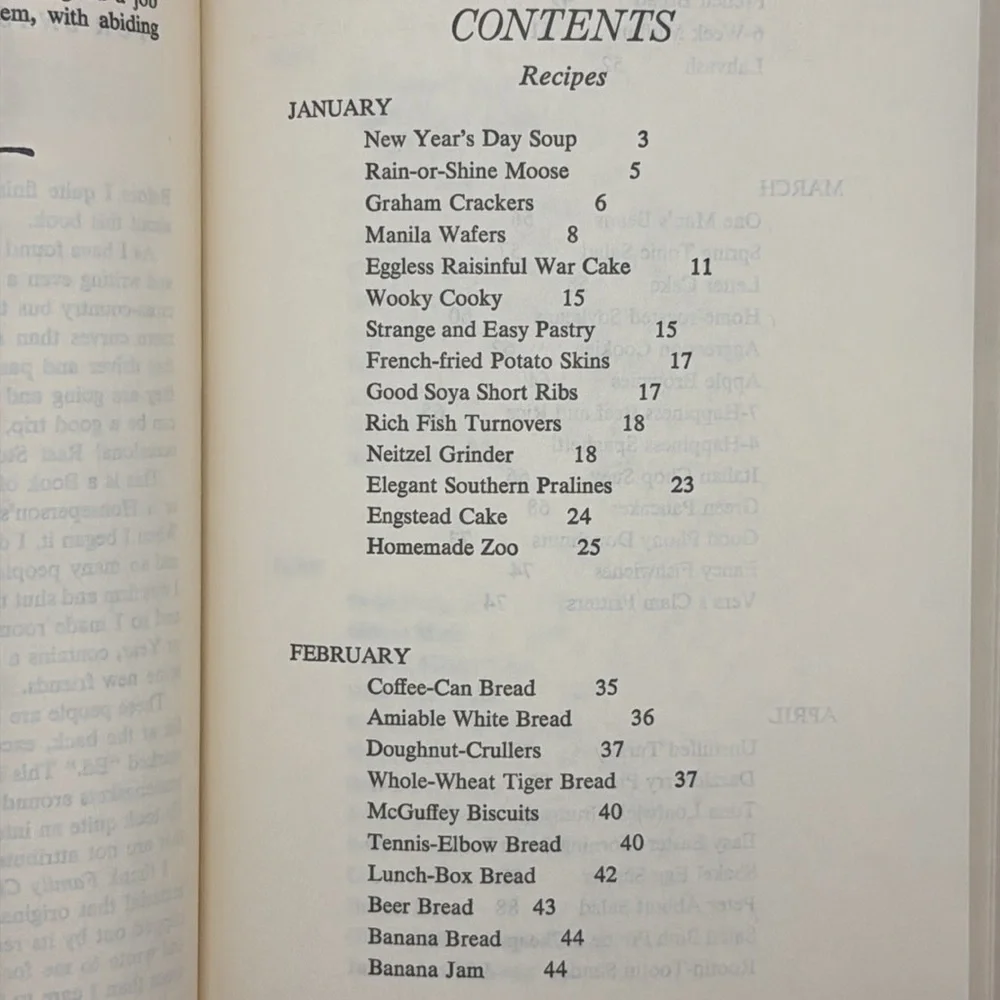 76’ The‎ I Hate To Cook Almanac Cookbook by Peg Braken
